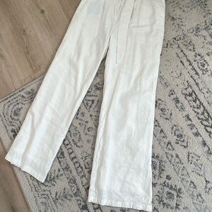 Veronica Beard Cream Chinos